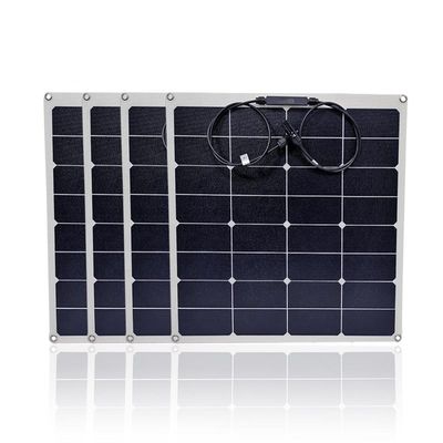 سعر جيد لوحات شمسية خلية مرنة رقيقة للغاية 50w 55w 60w 100w 110w لسقف قوارب RV الانترنت
