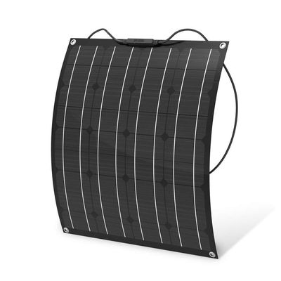 سعر جيد ETFE 100W 200W 18V نصف مرنة أحادية البلورات الطاقة الشمسية لوحة التخييم RV الانترنت
