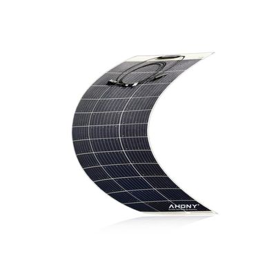 100 واط لوح شمسي أحادي وحدة شمسية PV نصف مرنة Rv نظام الطاقة الشمسية