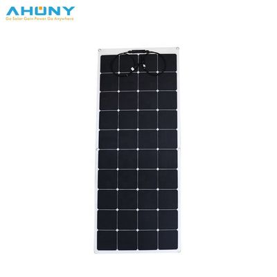 12V 18V ألواح شمسية مرنة 100W 120W 160W 200W لوح شمسي أحادي البلور IBC
