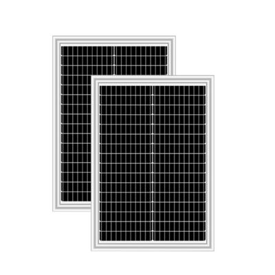 50w 12v 24v PERC الدرجة واحدة الطاقة الشمسية Pv الطاقة الشمسية لتحسين إنتاج الطاقة