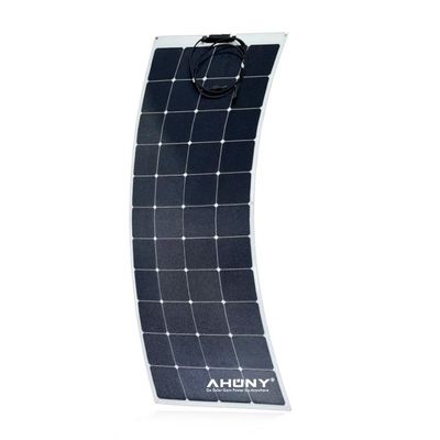 لوح شمسي مرن و شفاف 160 واط مع خلايا SunPower Maxeon Gen III