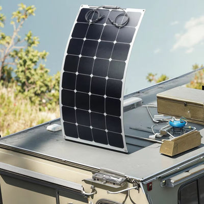 سعر جيد ETFE 120w صنع منزلي جعل تطبيق من النظم الكهربائية الشمسية الطاقة الطاقة المتجددة الجديدة لموطن السيارات تصميم بناء مستدام سقف السيارة الانترنت