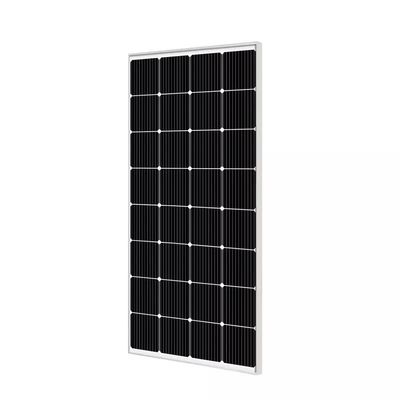 سعر جيد 180W 24V لوحة شمسية صلبة وحدة زجاج الخلية الاتصال الخلفي للأنظمة خارج الشبكة في قارب بحري RV الانترنت