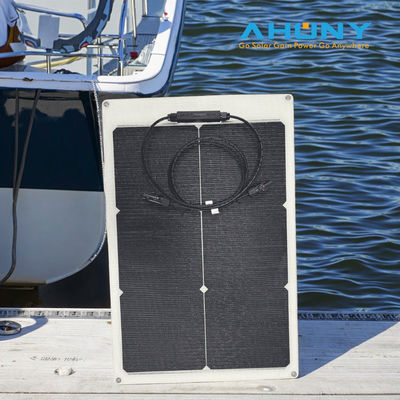 لوحة شمسية شبه مرنة عالية الكفاءة بقدرة 250 واط - درجة بحرية فائقة النحافة للقوارب والإبحار والتخييم بسعر المصنع