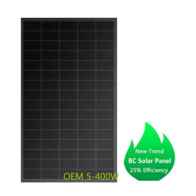 سعر جيد Factory Wholesale 26% High Efficiency Solar Panels HPBC Pv Module 50W 100W 200W 300W 400W Best Quality Glass Solar Panel for Roof Rv Boat Yacht  الانترنت